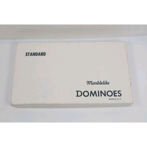 Vintage 1983 Keebler Elf Elves Dominoes Standard Marblelike No.616 Puremco Co. - Picture 3 of 5